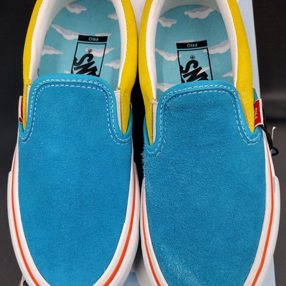Vans x The Simpsons "Bart" Slip On Pro Unisex Skate Shoes Sneakers Size 5 - Picture 10 of 14